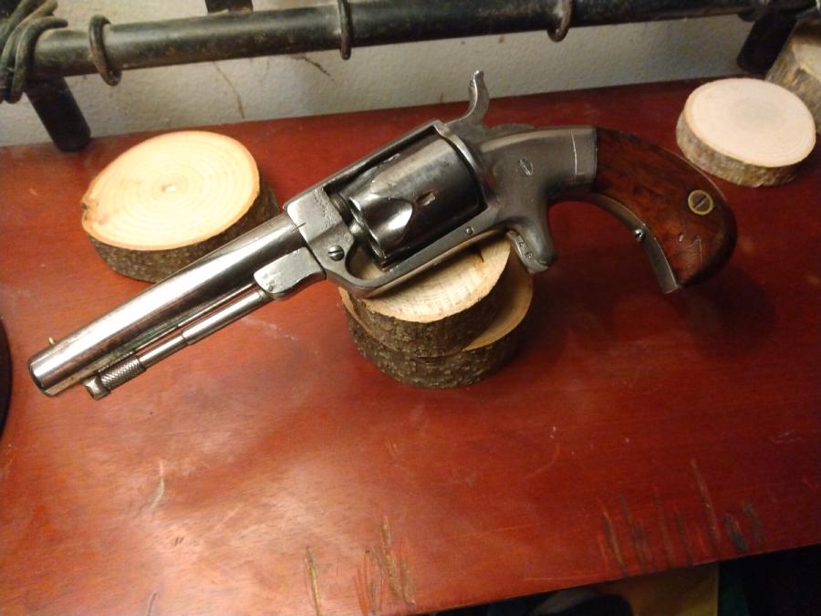 Bacon Arms Revolver, .32 Rim Fire Long, RARE 1300 GUNPOST