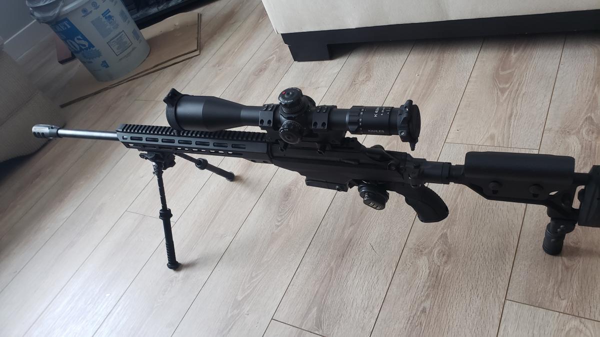 TIKKA T3X + Atlas Bipod + Mono Pod + Bear Scope Mount + KAHLES Scope