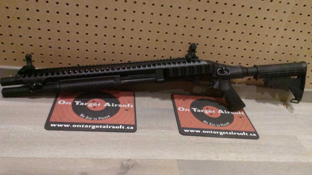 MATADOR M870 Tactical 6mm Gas Airsoft MultiShot Shotgun GUNPOST